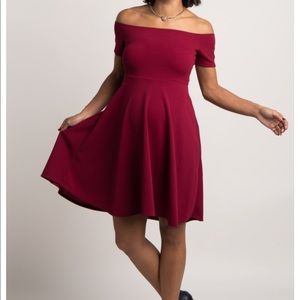 🎉💕HP💕🎉 Pinkblush  Maternity Off Shoulder Dress